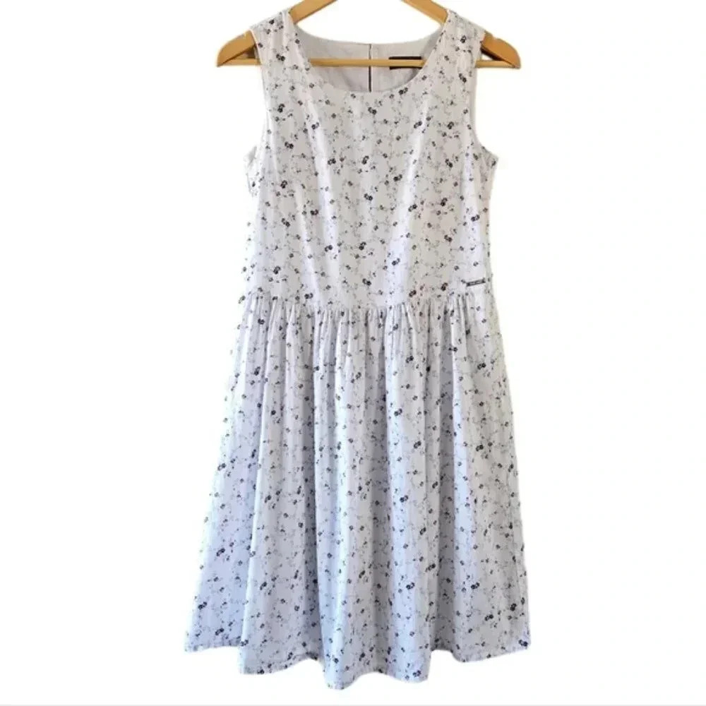 Saint James Floral Boho Casual Mini Coastal Feminine Dress Size US 4.